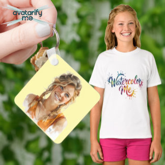 Turn yourself into anyone or any style keychain