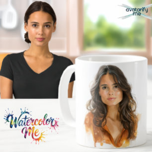 Turn yourself or anyone into any character coffee mug