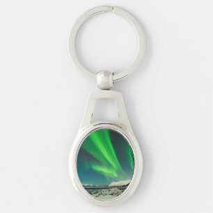 Turnagain Arm Aurora Keychain