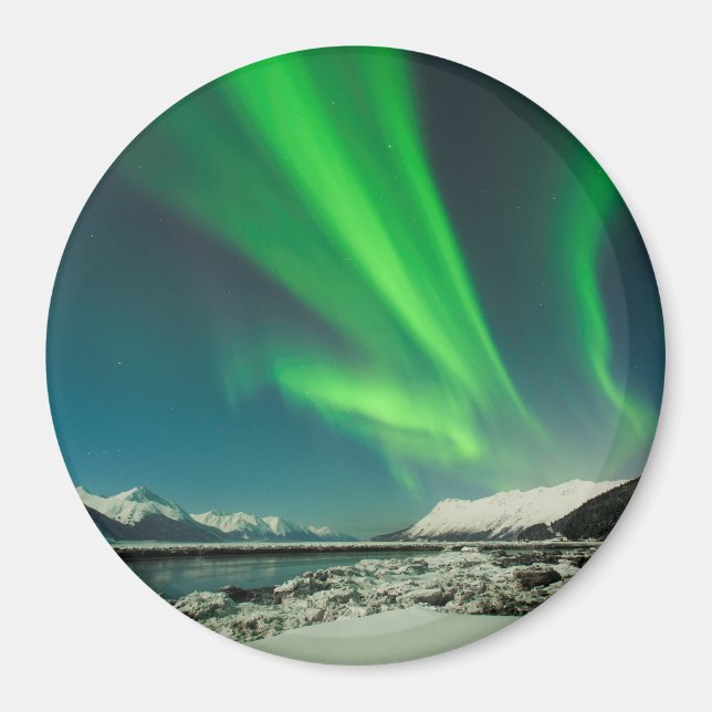 Turnagain Arm Aurora Magnet (Front)
