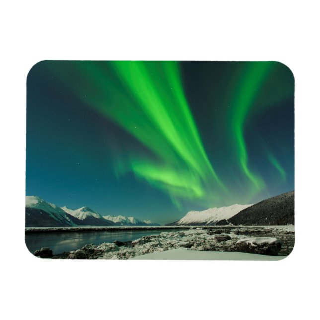 Turnagain Arm Aurora Magnet (Horizontal)