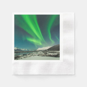 Turnagain Arm Aurora Napkin