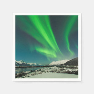 Turnagain Arm Aurora Napkin