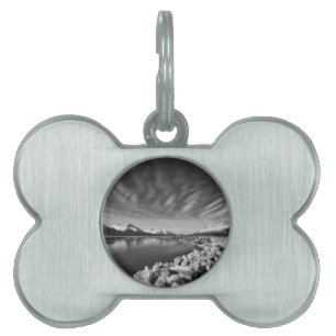 Turnagain Arm Moonlight Pet ID Tag