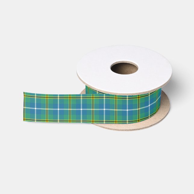 Turnbull Clan Ancient Hunting Tartan Satin Ribbon (Spool)