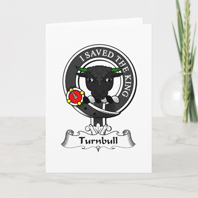 Turnbull Clan Crest Card (Front)