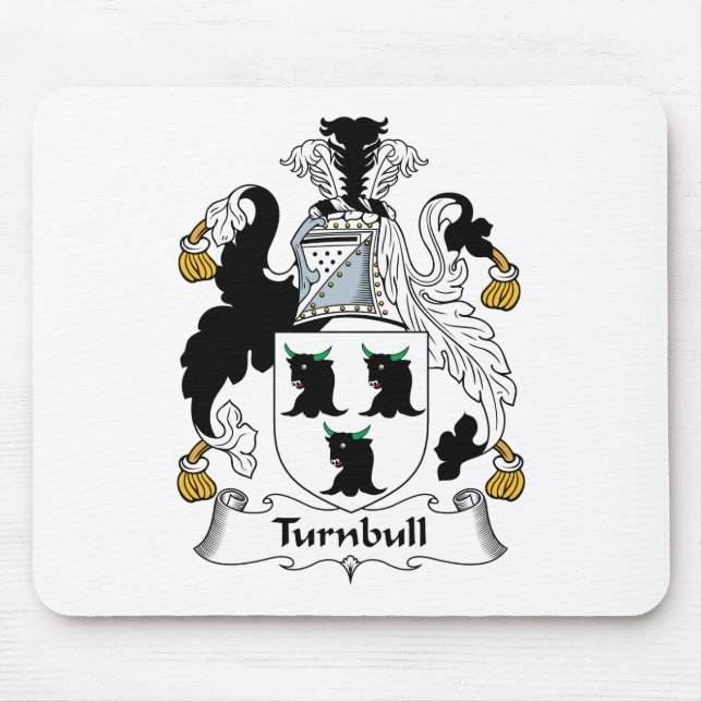 Turnbull Family Crest Mouse Pad (Front)