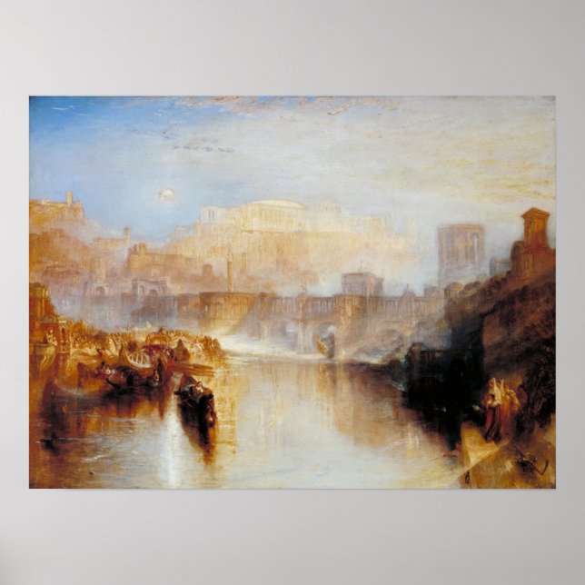 Turner - Agrippina Landing With Ashes Poster (Front)