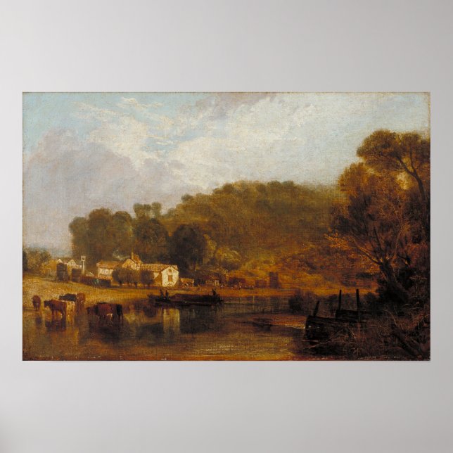Turner - Cliveden On Thames Poster (Front)