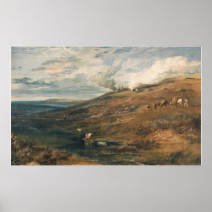Turner - Dartmoor Source Of Tamar and Torridge Poster