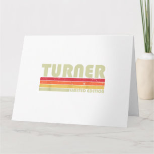 TURNER Funny Job Title Profession Birthday Worker Card
