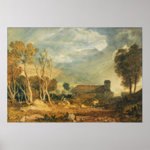 Turner - Ingleborough From Chapel-Le-Dale Poster
