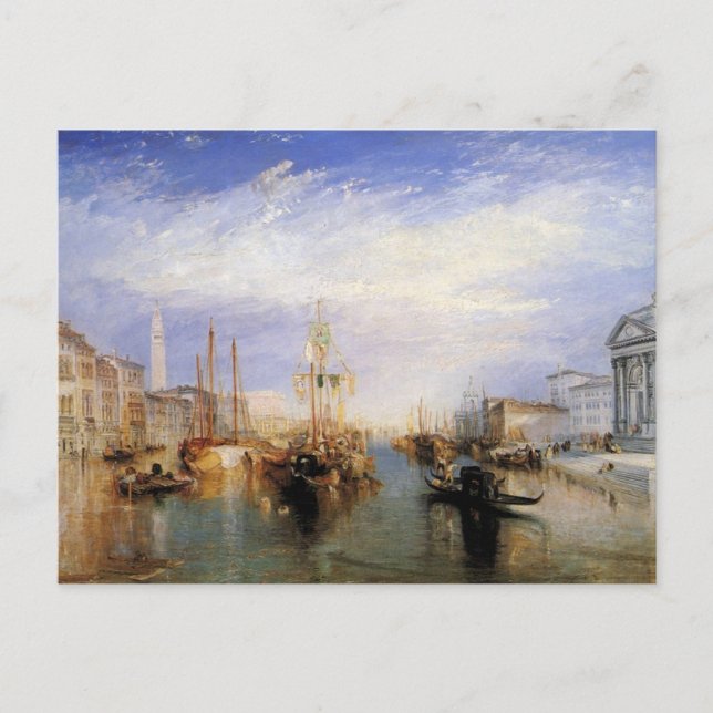 turner, j m w - the grand canal - venice postcard (Front)