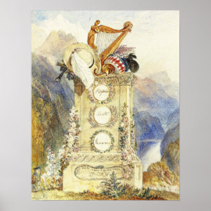 Turner - Memorial To Byron Scott and Moore Poster