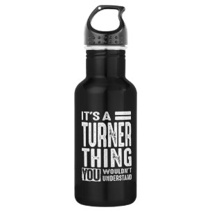 Turner Personalized Name Birthday 532 Ml Water Bottle