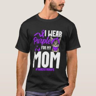 Turner Syndrome Awareness Cat Mom Survivor Turner T-Shirt