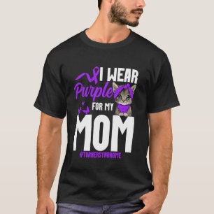 Turner Syndrome Awareness Cat Mom Survivor Turner T-Shirt