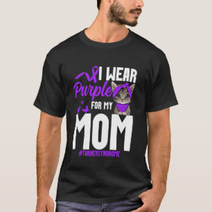 Turner Syndrome Awareness Cat Mom Survivor Turner T-Shirt
