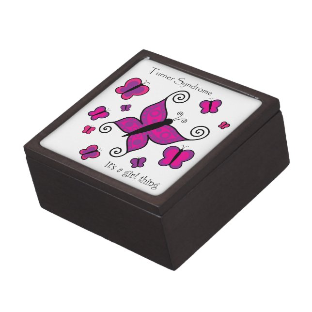 Turner Syndrome- It's a Girl Thing gift box (Side)