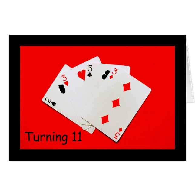 Turning 11 Is A Big Deal! (Front Horizontal)