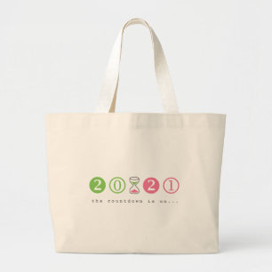 Turning 21 Years Old Large Tote Bag