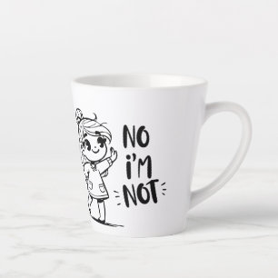 Turning 40? Who, me? Left-handed mug