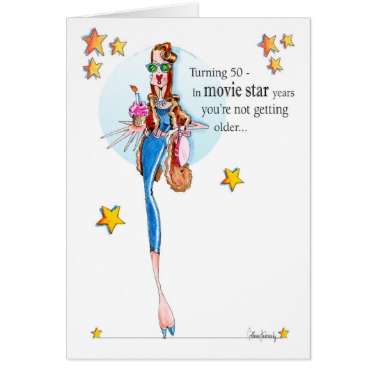 Turning 50 & Fabulous! Card