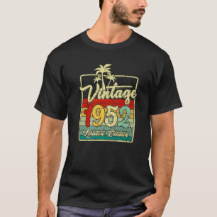 Turning 70 Birthday Decorations Men 70Th Bday 1952 T-Shirt