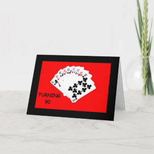 Turning 90 Est Une Grande Carte D'Anniversaire