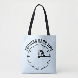 Turning Back Time Tote Bag