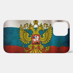 Turning flag from Russia Case-Mate iPhone Case