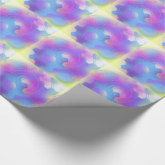 Turning Gears Abstract Wrapping Paper