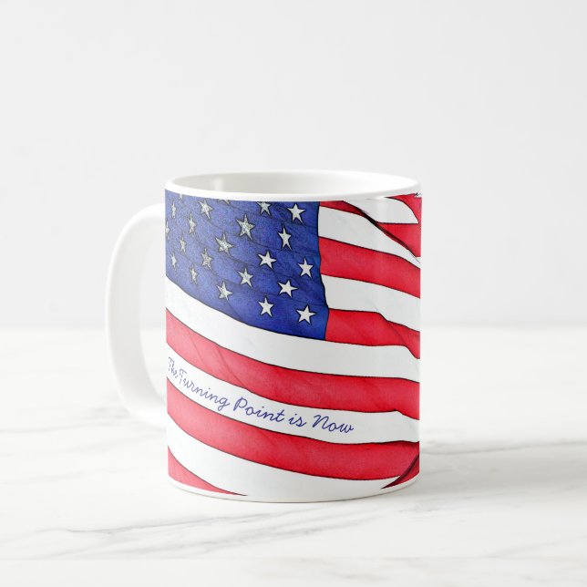Turning Point is Now Coffee Mug (Front Left)