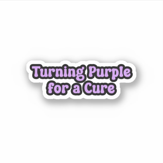 Turning Purple for a Cure Epilepsy Awareness (Front)