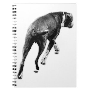 Turning Thoughts – Monochrome Pet Study Notebook