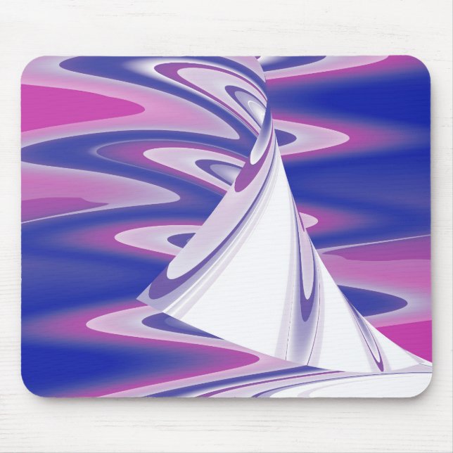 Turning waves mouse pad (Front)