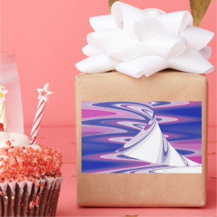 Turning waves sticker