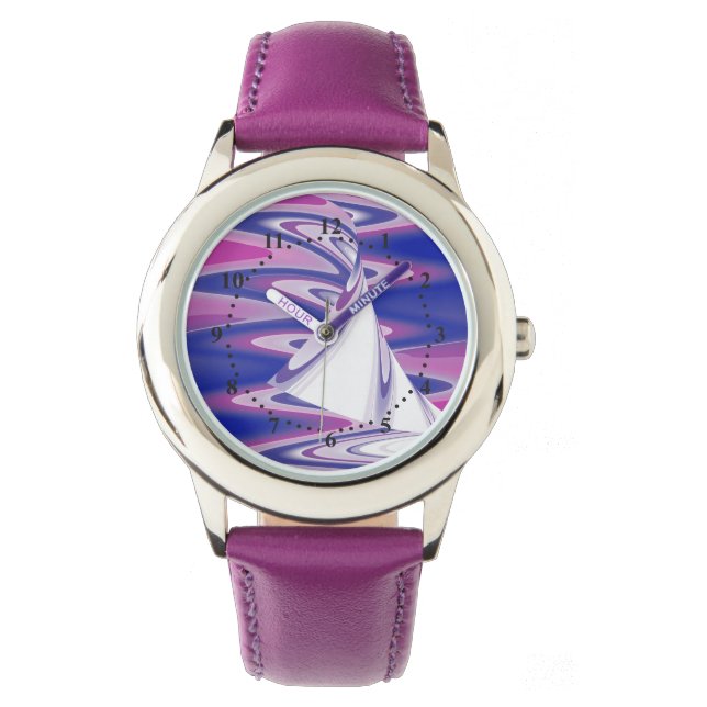 Turning waves watch (Front)