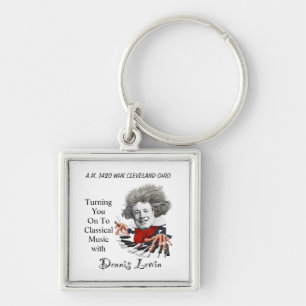 Turning You On To Classical Music Keychain