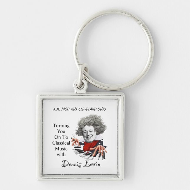 Turning You On To Classical Music Keychain (Front)