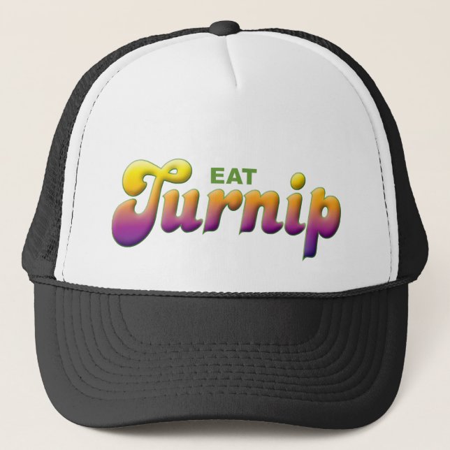 Turnip Eat Trucker Hat (Front)