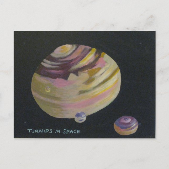 Turnips in Space Postcard (Front)