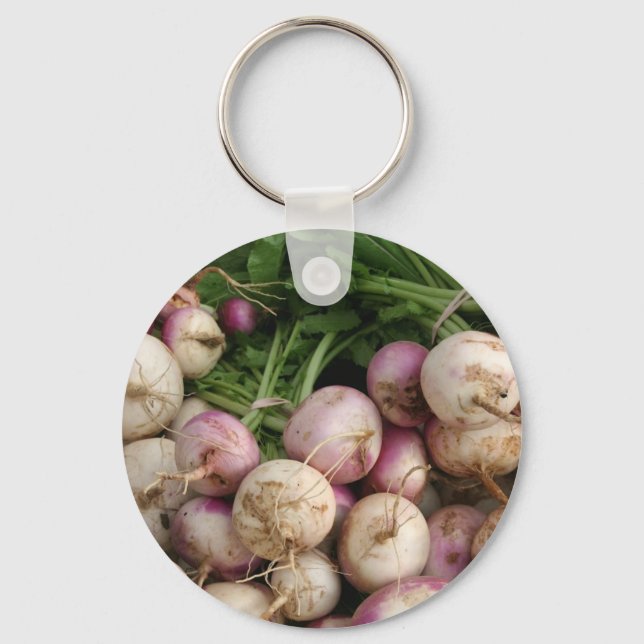 Turnips Keychain (Front)