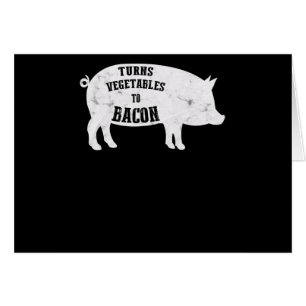 Turns Vegetables To Bacon Funny BBQ Lovers