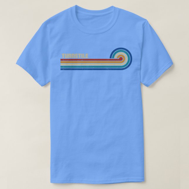 Turnstile Retro Sunset T-Shirt (Design Front)