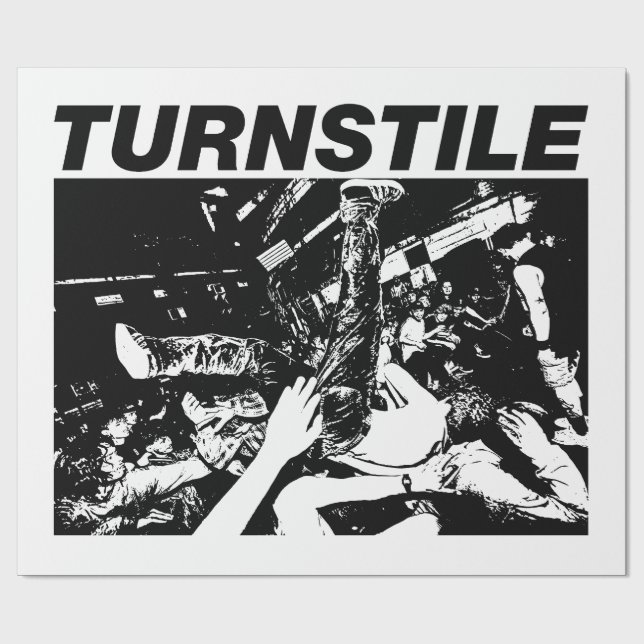 Turnstile  wrapping paper (Flat)