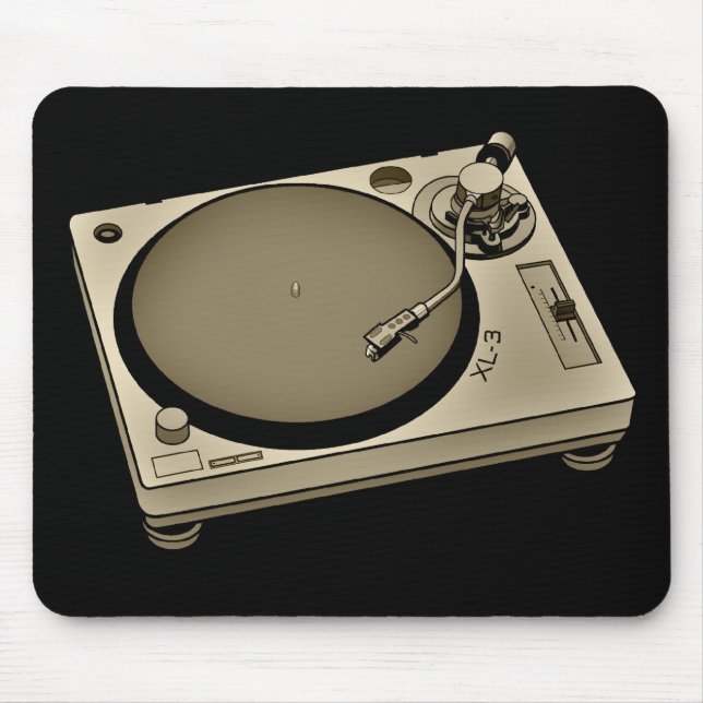 Turntable2 Mouse Pad (Front)