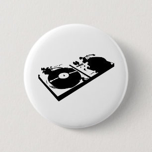 Turntable 2 Inch Round Button