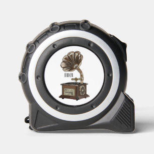 Turntable cartoon illustration  1