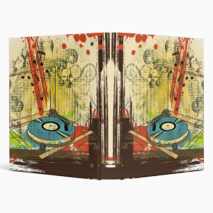 Turntable DJ Binder